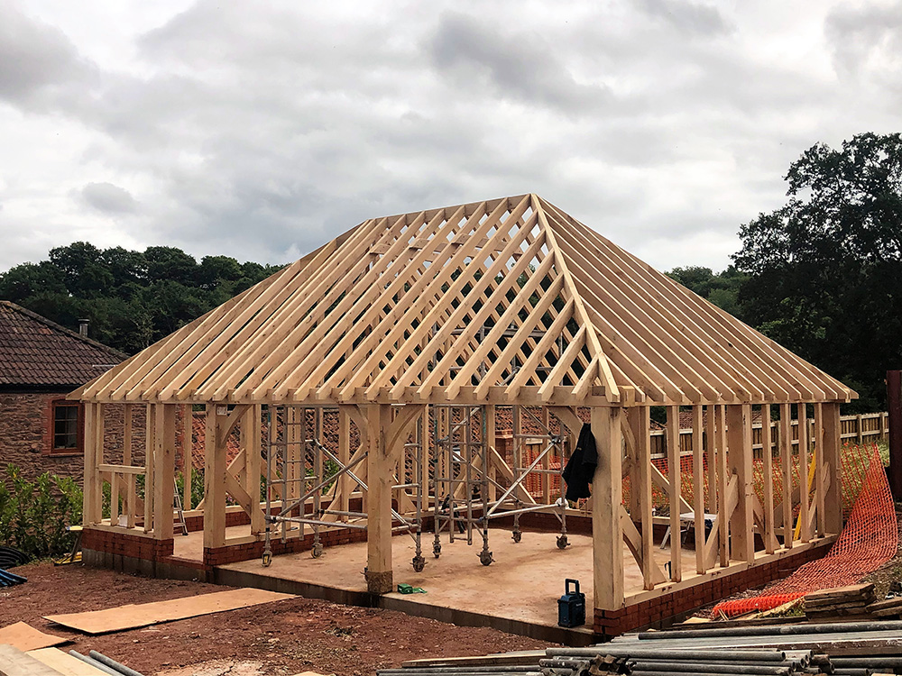 Oak-Frame-Garages